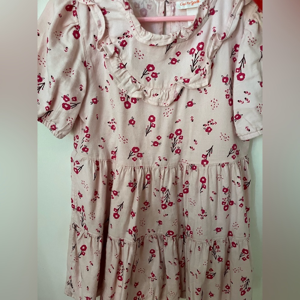 Floral Cat and Jack dress- Size 5T